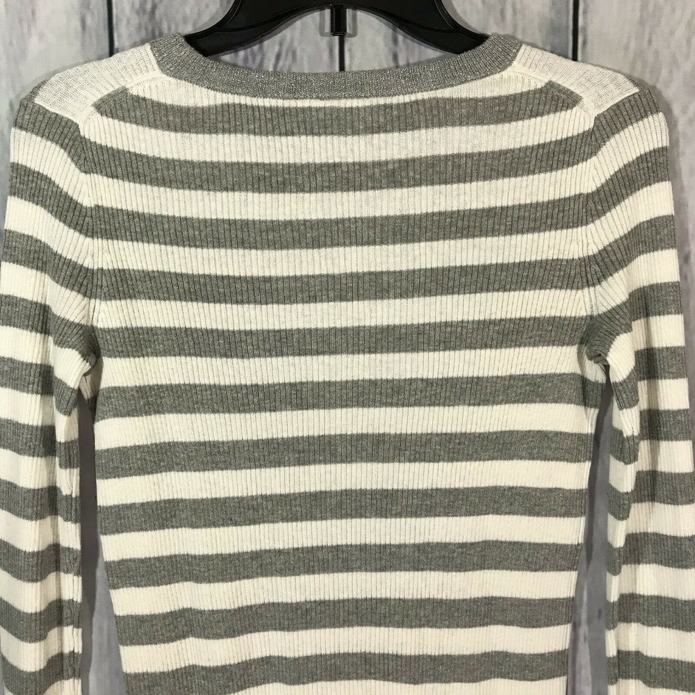Gap NWOT Lightweight Ribbed Sweater Cotton Silk - Picture 6 of 7